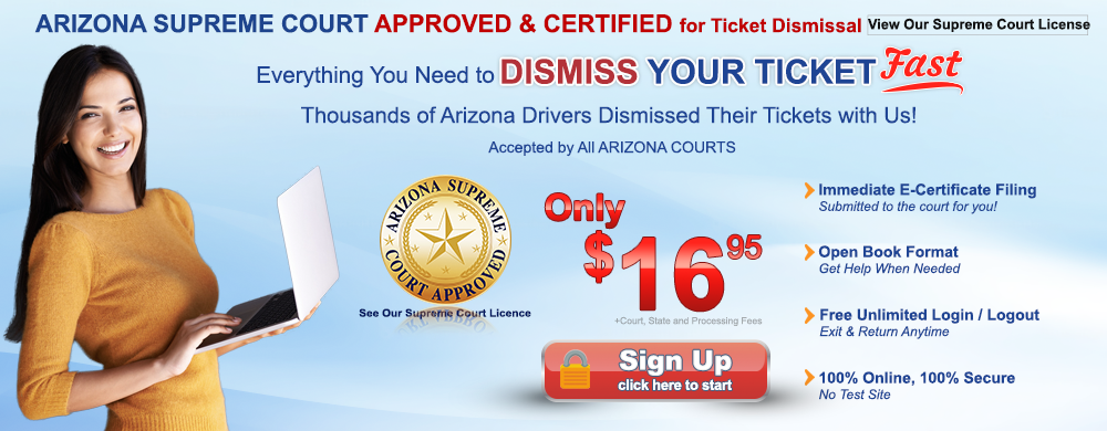 Arizona approved defensive driving online